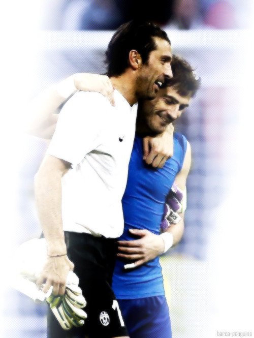 Buffon und Casillas