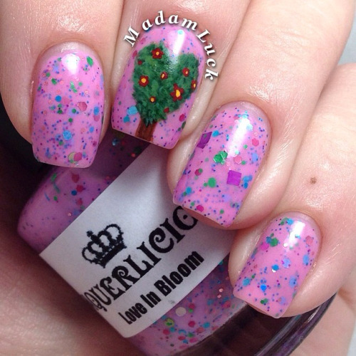 This polish is by @creativenailchick / #laquerlicious Named...