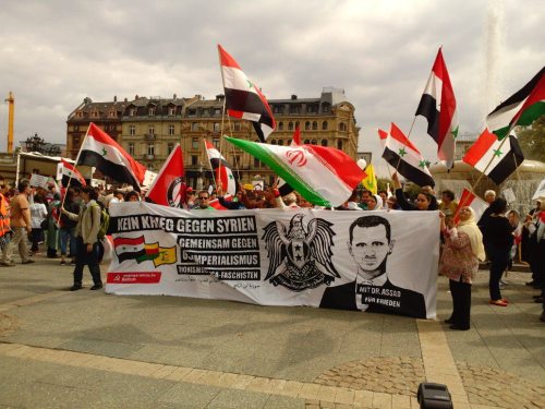 Frankfurt, Germany: “Hands Off Syria!”<br />
Via Antiimperialistische Aktion