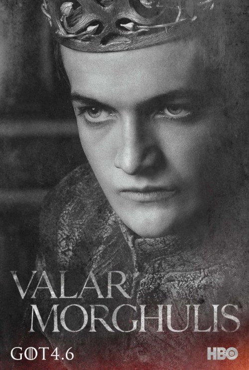 Joffrey Baratheon played by Jack Gleeson 