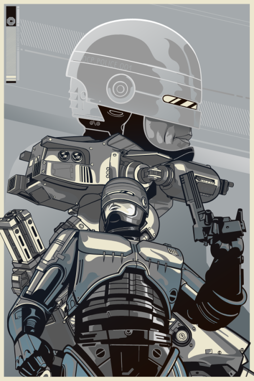 RoboCop: Then &amp; Now Posters - Created by Vincent Rhafael Aseo