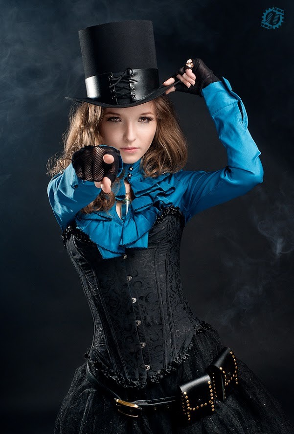 Victorian Steampunk costume by LahmatTea