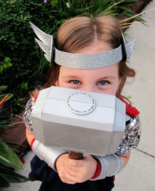 "Whosoever holds this hammer, if she be worthy..."