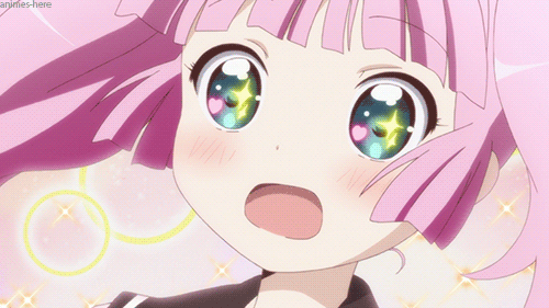 YuruYuri Anime GIF, Anime, purple, chibi png