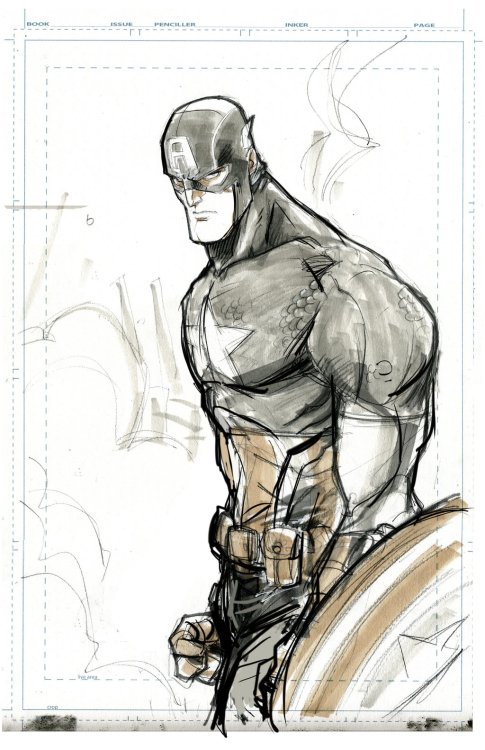 Captain America by John Timms 