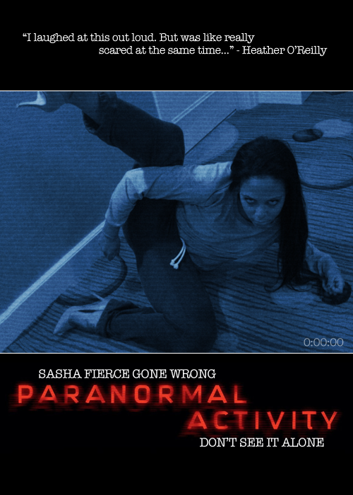 Paranormal Activity 5: Sasha Fierce Gone Wrong... -