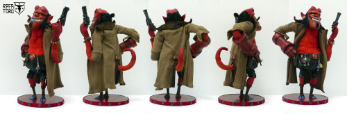 Hellboy Maquette by Rafa Toro
