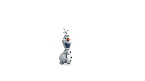 frozen the movie olaf the snowman gif