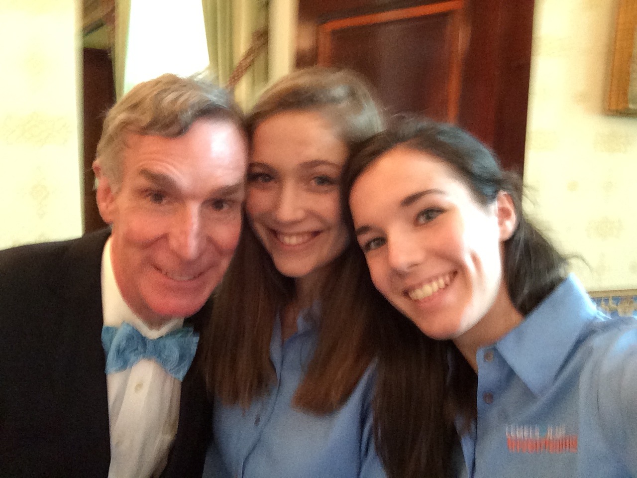 OH AND I GOT A SELFIE WITH BILL NYE THE SCIENCE GUY