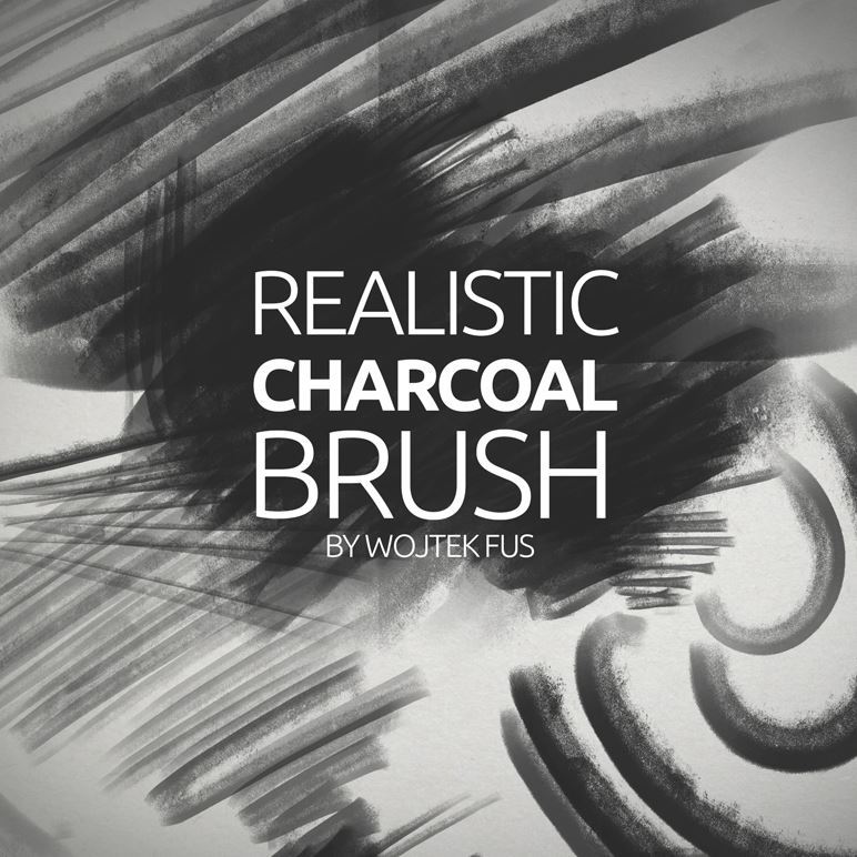 Wojtek Fus Photoshop Realistic Charcoal Brush Set 
DOWNLOAD HERE