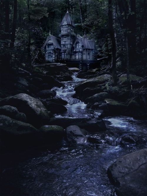 Dark House, The Enchanted Wood
photo-manipulation via lynn