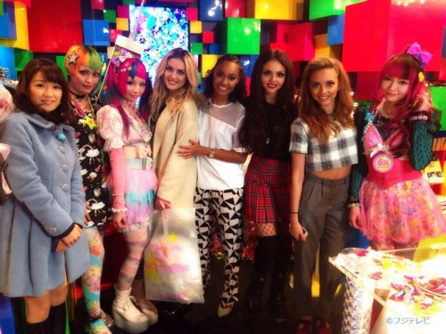 Better quality photo of the girls in Japan.