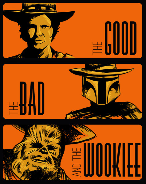 The Good, The Bad, And the Wookie by Adam Rufino