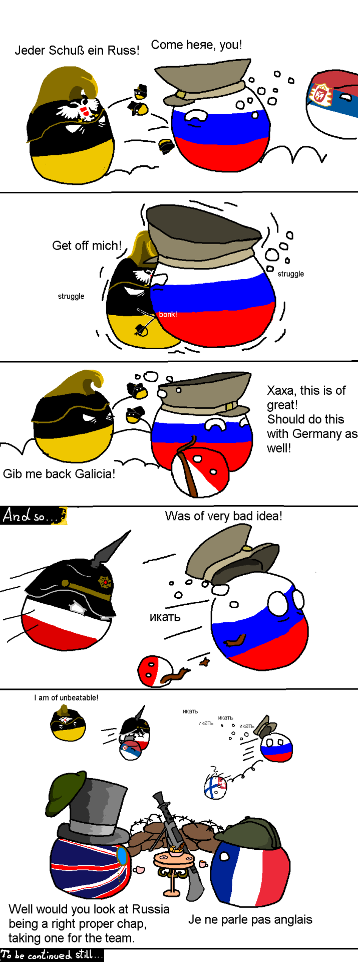 Russia found itself a fight