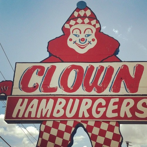 clown burger