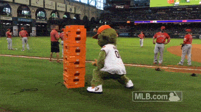 houstonastros:

Looks like someone wanted to play Monopoly
for game night.