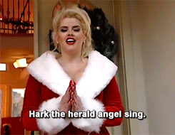 me singing christmas carols