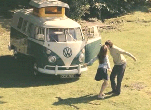 Image result for vw van hippies  1970s