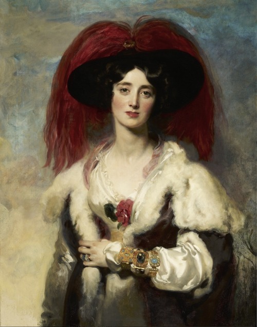 

Julia, Lady Peel - Thomas Lawrence - 1827


