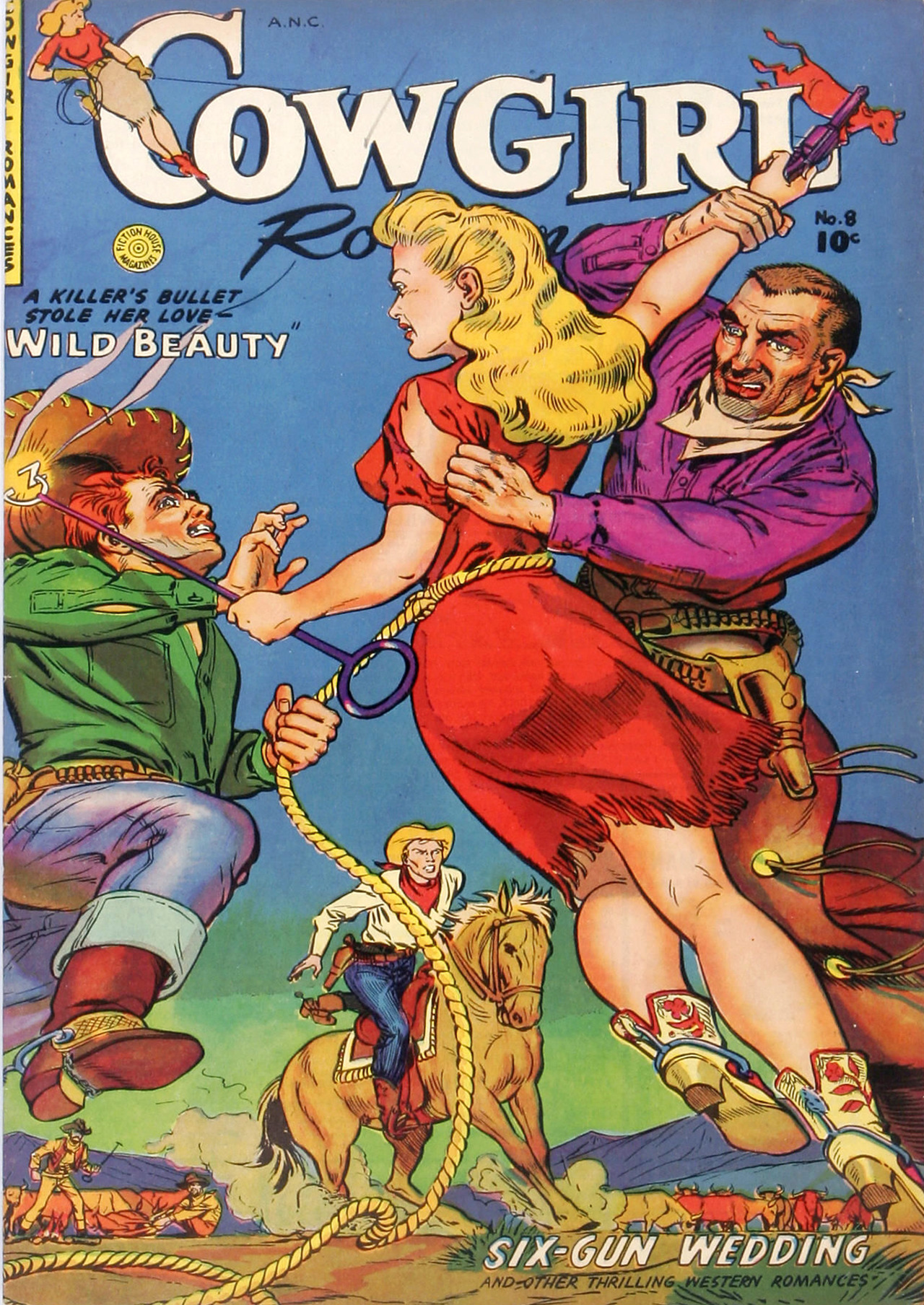 Cowgirl Romances
shovel-city:
brudesworld: Fiction House, 1950

