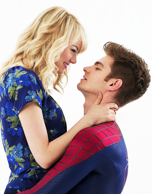 
The Amazing Spider-Man 2 poster with Peter and Gwen
