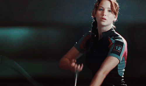 The Hunger Games GIF  Hunger games, Jennifer lawrence hunger games, Hunger  games tributes