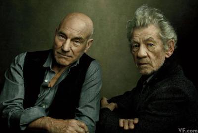 cineadictos:

Patrick Stewart and Ian McKellen by Annie Leibovitz