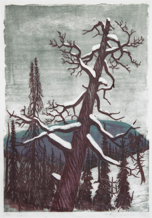 Tyla (Finnish Winter Landscape) by Tapio Pellervo Haili (1973)