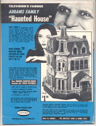 torontocrow:

The Addams Family Haunted House — 1965 ad
