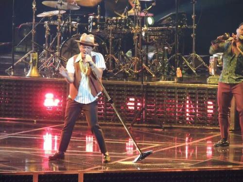 Bruno in Oklahoma last night (x)