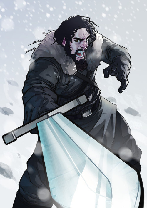 Jon Snow by GO-MAXPOWER