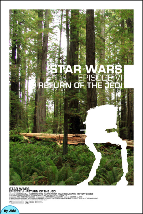 Star Wars: Return of the Jedi
Created by Jean-David Germann || Tumblr
