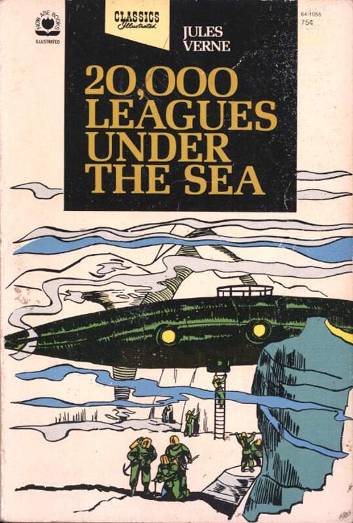 book club reading list: 20,000 Leagues Under the Sea, Jules Verne