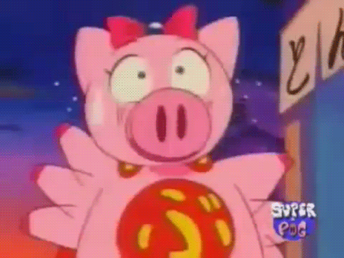 my boyfriend calls me super pig but in spanish super | WiffleGif