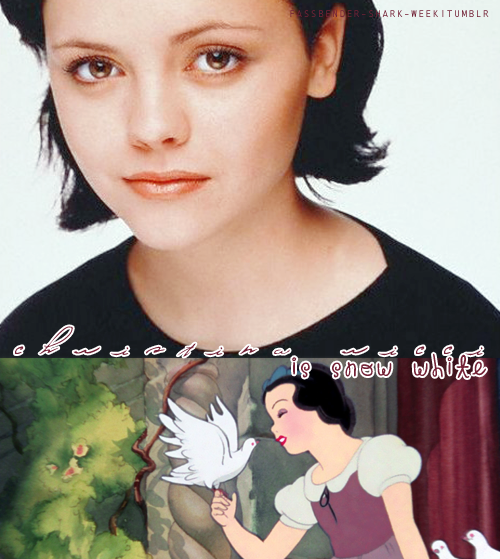 Disney live action dream cast:Christina Ricci is Snow White (Snow . - tumblr_lpvdi7kkVl1qec7ceo1_500