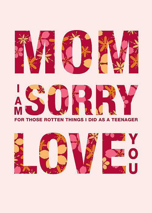 mom #mother #i love you #teenager #i love mom