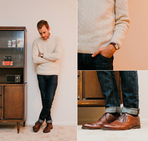 Brown shoes with black pants | Onxshadow