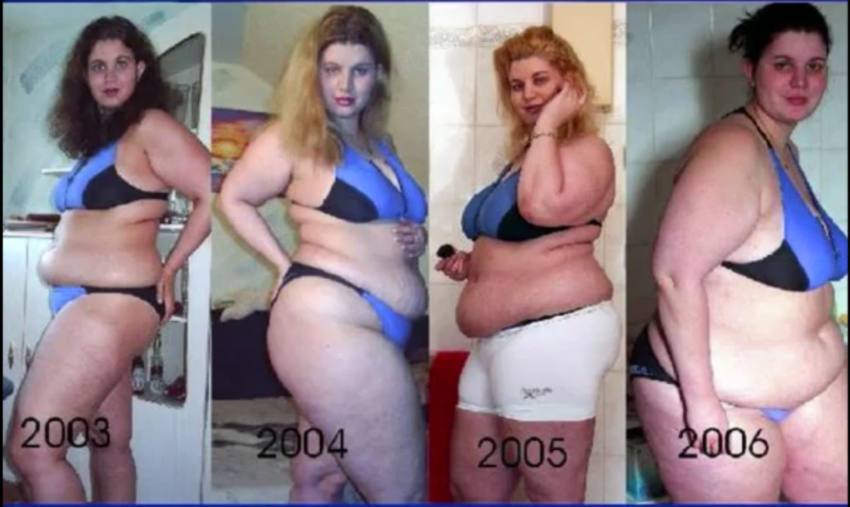 weight after Bbw gain before and