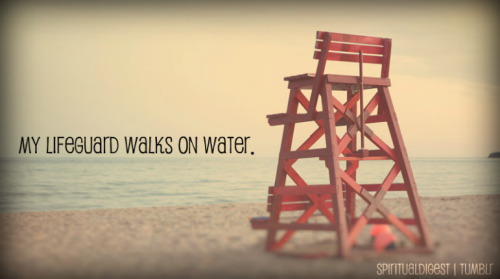 I love this pun of &#8216;lifeguard&#8217; ♥