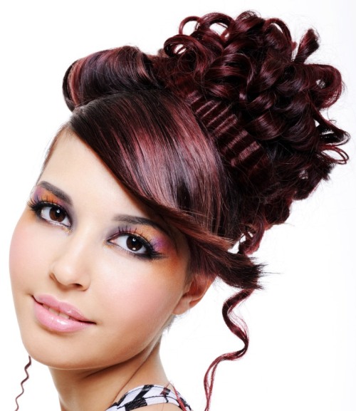 Curly Updo Hairstyles for Long Hair