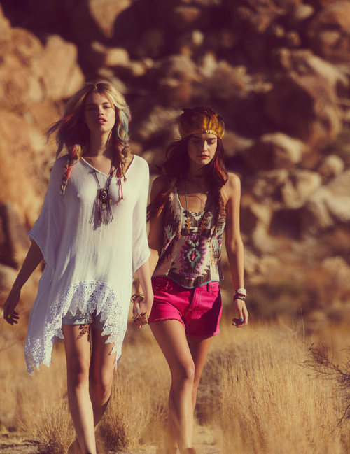 hippie girls on Tumblr