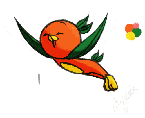 orange bird gifs | WiffleGif