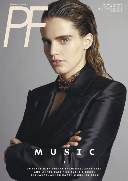 Playing Fashion May/Summer 2012 coverAnna Calvi photographed by Andy EatonStyled by Sara Dunn 