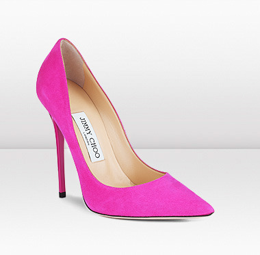 pink jimmy choo heels