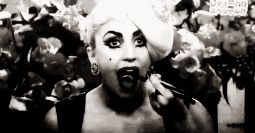 mother monster lady gaga cute gif