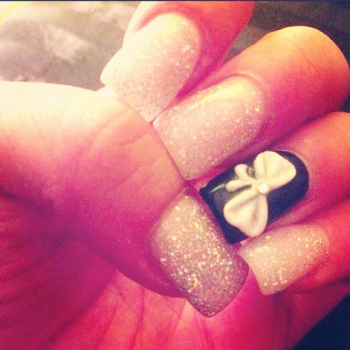me # ashlee # acrylic nails # fake nails # fake # glitter # gel ...