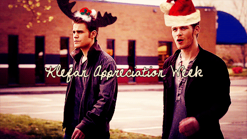 honourinrevenge:

KLEFAN APPRECIATION WEEK
DAY1 - Why you ship Klefan.
DAY2 - Favourite Klefan quote(s). 
DAY3 - Favourite conversation.
DAY4 - Favourite scene.
DAY5 - Saddest scene.
DAY6 - A scene that you wish could happen. 
DAY7 - Christmas!Klefan
You can make gifs/graphics/videos or write a short fic, whatever you wish!
Please tag your posts with “SKAW” so that we can all see and reblog each other’s posts. (ksaw is filled up with random photos and is constantly updated so your graphics will be lost among those posts)
We’re starting on Monday, December 3rd. 
