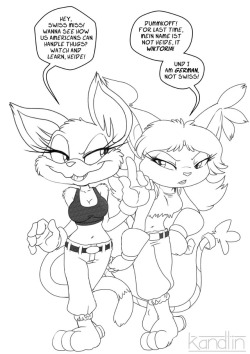 Cross CultureSketch Stream Commission for WCP of his Wictoria and Rita the Cat Patreon    DISCLAIMER: All characters and situations are fictional and over the age of 18. Images are in no way meant to glorify rape, pedophilia, or bestiality  