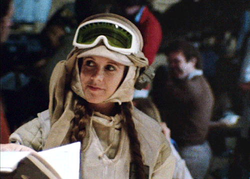 swedit:Carrie Fisher behind the scenes of Star Wars: The Empire Strikes BackCelebrating 40 Years of Empire: Behind the Scenes