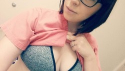 sexyworkselfies:  Bored to death at work? Miserable in your cubicle looking to have some fun?Just send us your selfies on this page https://sexyworkselfies.tumblr.com/submit , we will post them asap on our blog.We’ll help your shitty day get much better!